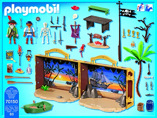 PLAYMOBIL Isla Pirata Maletín 70150