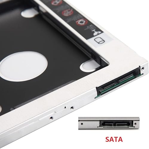 Miniatura 4 de 2 SATA HDD SSD Disco Duro DVD CD ROM Óptico SuperDrive Caddy Marco para Unibody MacBook MacBook Pro 13 15 17 Early Mid Finales de 2008 2009 2010