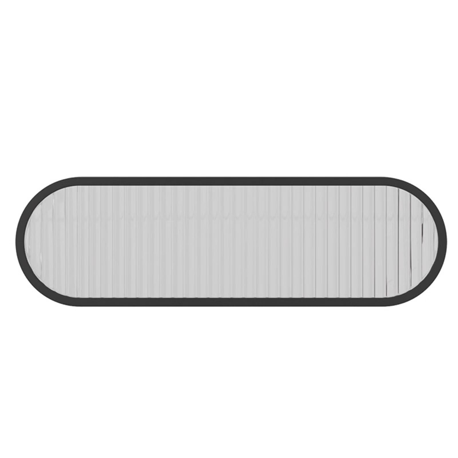KLGFBDC Dividers For Dining Areas, Translucent Raised Striped Glass Restaurant Decorative Partitions, Hot Pot Aisle Countertop Desk Divider For Front Desk, Bar (Color : Black-B, Size : 100X30CM)