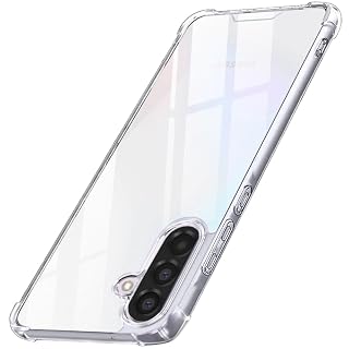 TheGiftKart Crystal Clear Back Cover Case for Samsung Galaxy A56 5G | Shock Proof 360° Protection | Hard Clear Back Cover Case for Samsung Galaxy A56 5G (PC & TPU, Transparent Bumper)