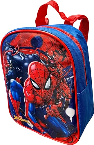 Disney/Marvel Kids Licensed 10" Mini Backpack (Spider-Man Blue)3