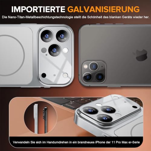 Coque magnétique iPhone 11 Pro Max évite rayures protection fine - 6