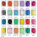 Air Dry Clay 24 Colors,Magic Clay Modeling Clay,DIY Molding Magic Clay