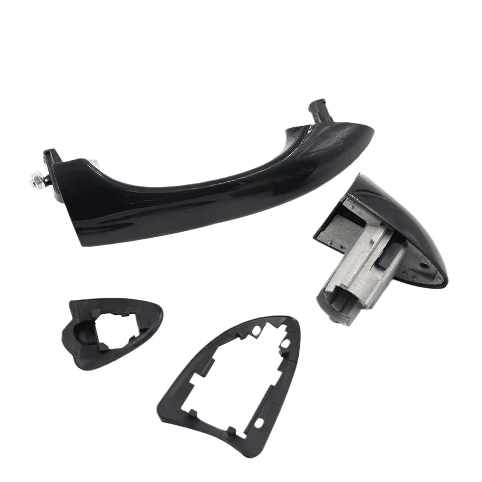 ZHQDRCY Door Open Handles for X5 for E53 2000-2006 51218243617 51218243618 Car Outside Door Handle(LHD Rear Right)