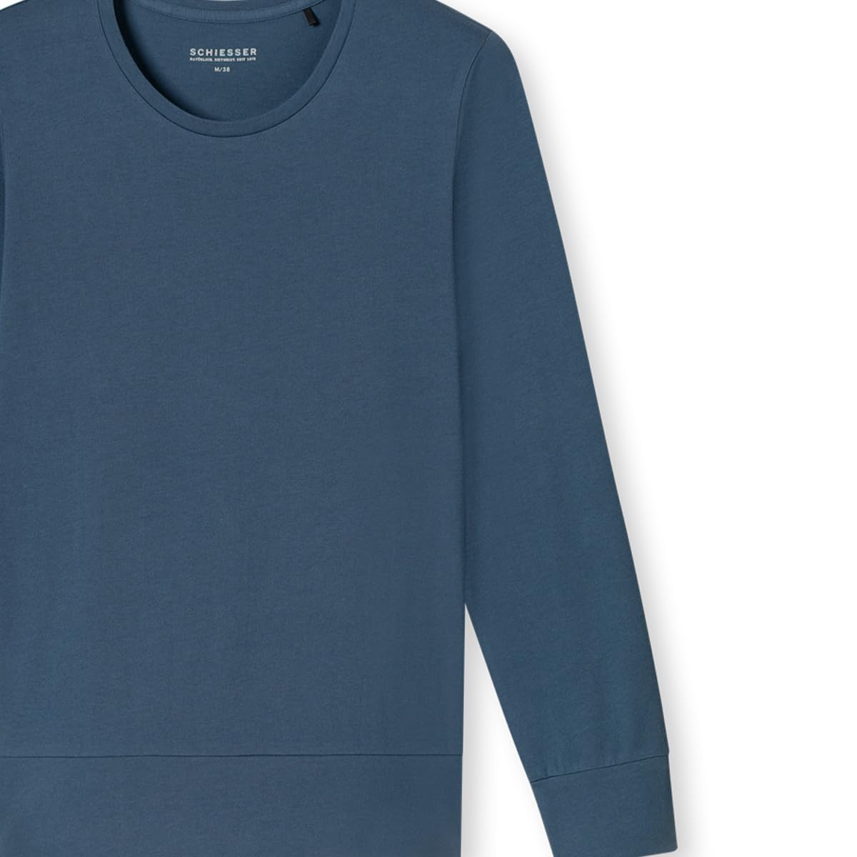 Schiesser Damen Schlafanzug lang mit Bündchen Baumwolle - Nightwear