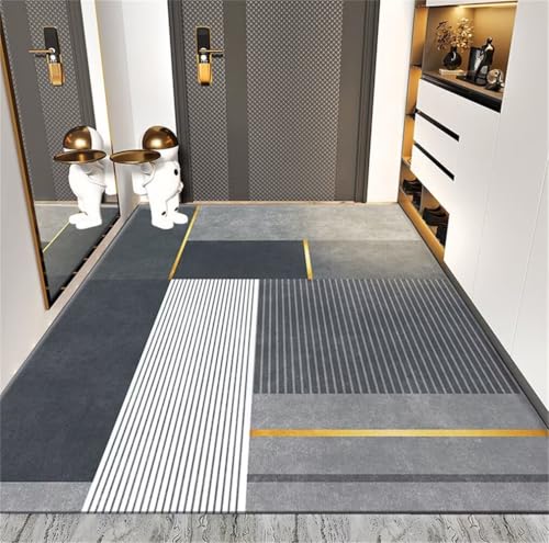 Tapis de salon 180x230cm à rayures idéal chambre enfant