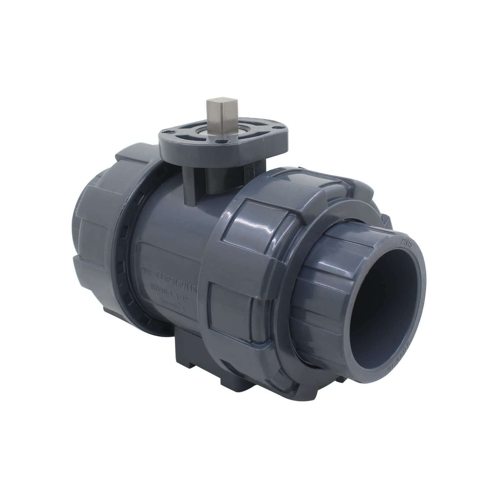 QRUYHBAJU Withstand high Pressure and Temperature Extremes 1pc PVC Motorized Valve for Pipeline Electric Actuator Pneumatics Shut Off Valve PVC Plastic(DN32)