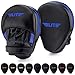 Elite Sports Boxing Mitts for Muay Thai MMA Sparring Training Punching Focus Punch Target Mitts and Pads (Blue)