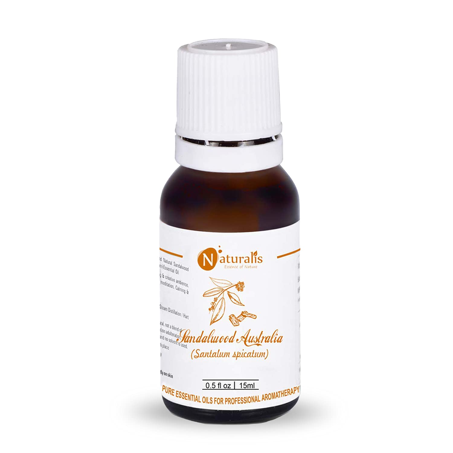Naturalis Essence of Nature Australian Sandalwood Essential Oil for Skin Care, Relief from Stress & Anxiety and Aromatherapy - 15ml (B073CNF3VT) Amazon Price History, Amazon Price Tracker