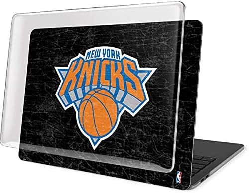 Skinit Case + Skin Compatible with MacBook Pro 13in M1 (2021) - Officially Licensed NBA New York Knicks Black Secondary Logo Design