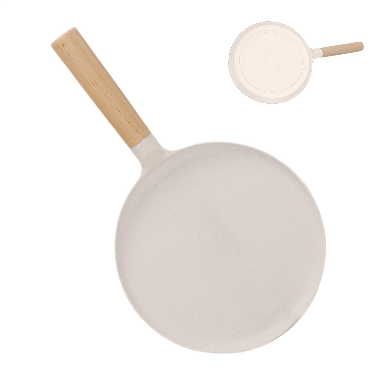 Poêle à frire antiadhésive pour cuisinière électrique compacte