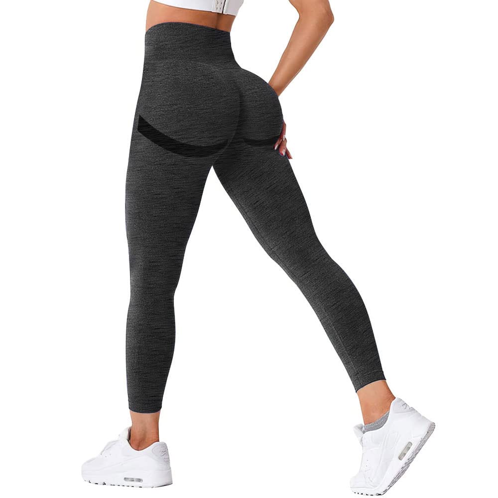 MARGOUNWorkout Legging Tummy Control Women High Waisted Yoga Pants Butt Lifting Seamless Fitness Legging