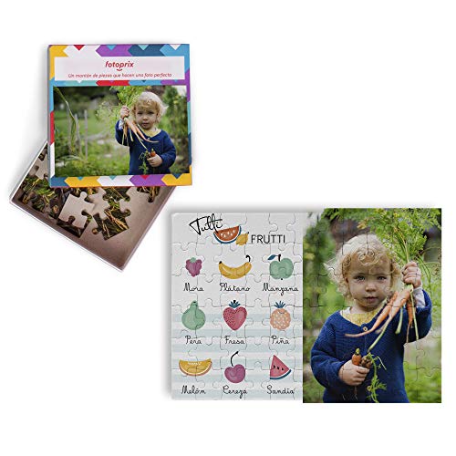 Fotoprix Puzzle Educativo Personalizado con la Foto del niño o de la...