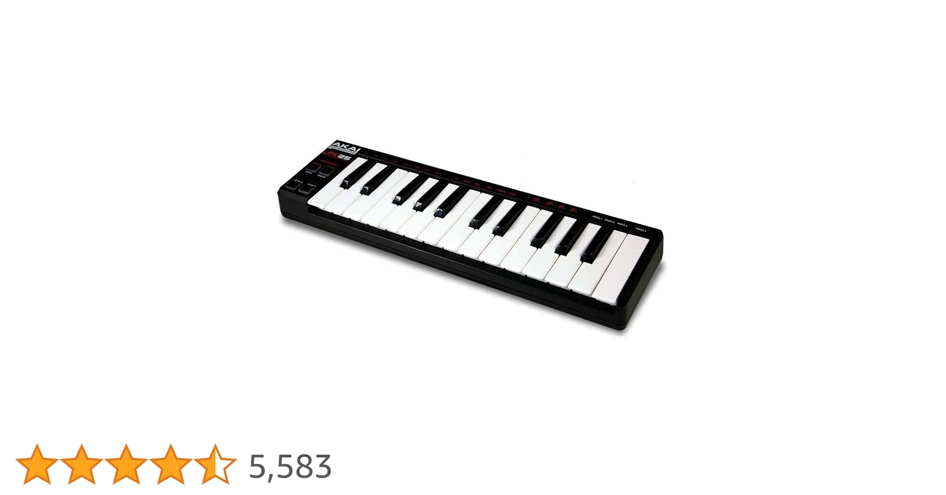 AKAI MPC LIVE MIDIコントローラーLPK25とケース付き 中古品 AKAI MPC LIVE MIDIコントローラーLPK25とケース付き 中古品