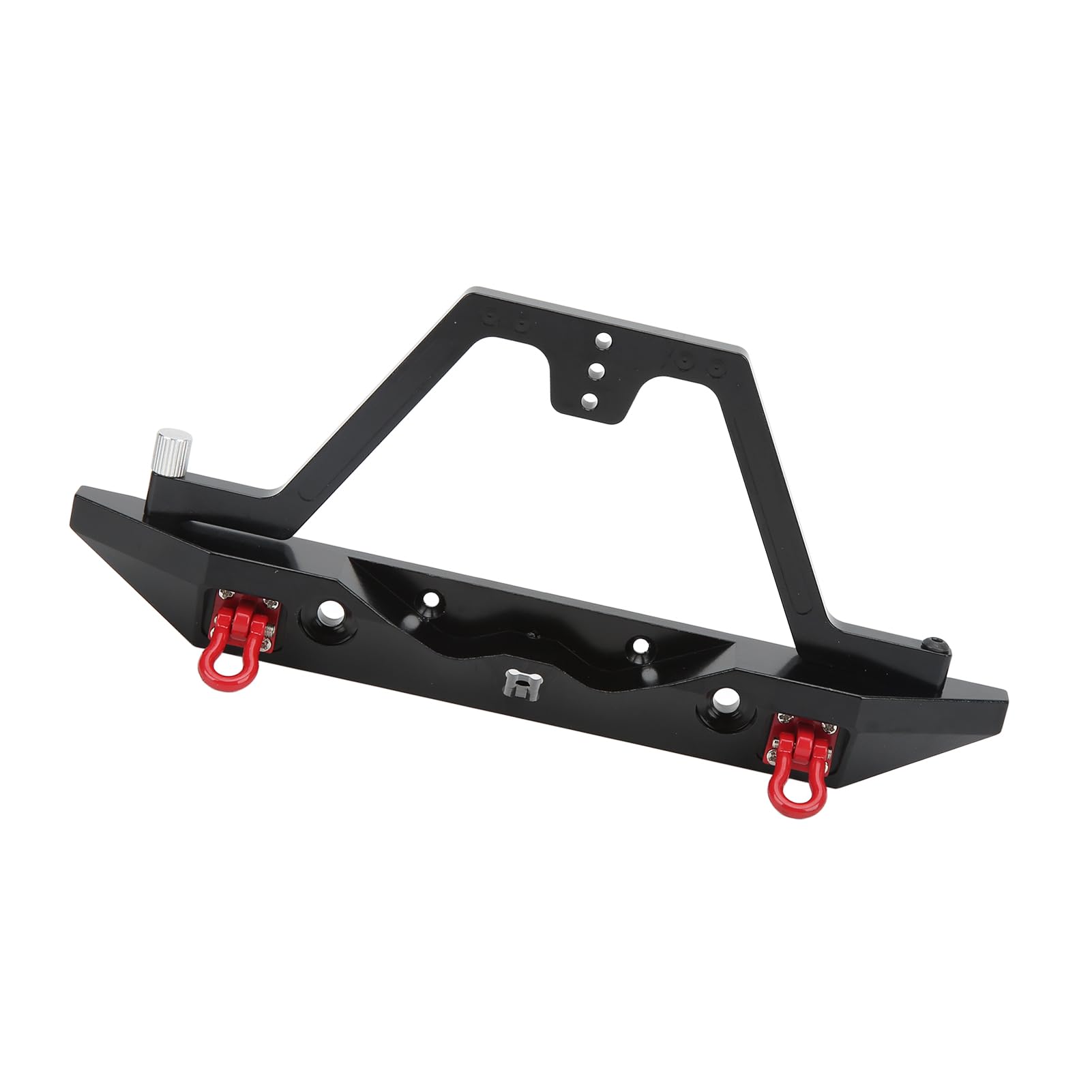 Metalowy zderzak tylny z zestawem bagażnika do przyczepy LED, metalowy tylny zderzak RC z bagażnikiem LED, zderzak ze stopu aluminium dla 4 SCX10 90046
