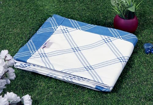 Image of RD TREND Cloud Cotton AC Summer Chadar for Sleeping | 210 TC Soft Lightweight Breathable Single Topsheet /Odhne Wali Chadar | Single Bed Bedsheet 60x90 Inch White