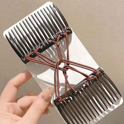 4 piezas pinzas para cabello ajustables y elásticas miniatura 6