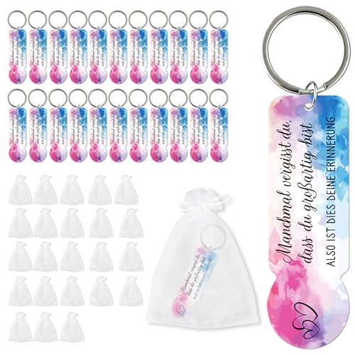 Anruzon 24 Stück Acryl Einkaufswagenchip Schlüsselanhänger mit 24 Stück Organza Taschen - Abziehbar Einkaufschip Schlüsselanhänger - Danke Geschenke für Männer Frauen - Geschenk für Freundin Anruzon 24 Stück Acryl Einkaufswagenchip Schlüsselanhänger mit 24 Stück Organza Taschen - Abziehbar Einkaufschip Schlüsselanhänger - Danke Geschenke für Männer Frauen - Geschenk für Freundin