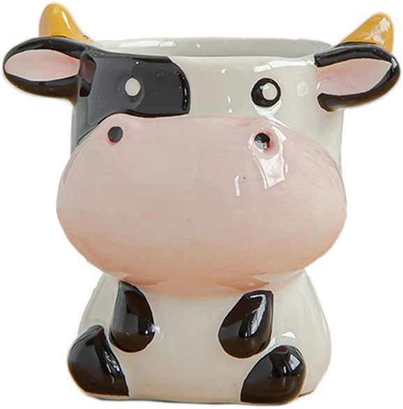 Gaolinci Mini Cute Ceramic Animal Flower Pot Succulent