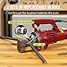 Happybuy Electric Hydraulic Rebar Cutter,1250W Portable Electric Rebar Cutter,Cutting up to 3/4 Inch #6 4-20mm Rebar within 4 Seconds,110V,with Easy to Carry Stainless Box(1250W RC-20)