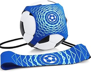 Football Kick Trainer Soccer Training Belt Training AIDS for Kids Youth Adults Practice Exercises Training Waist Belt,Hands Free Soccer Belt Fits Ball Size 3, 4,and 5