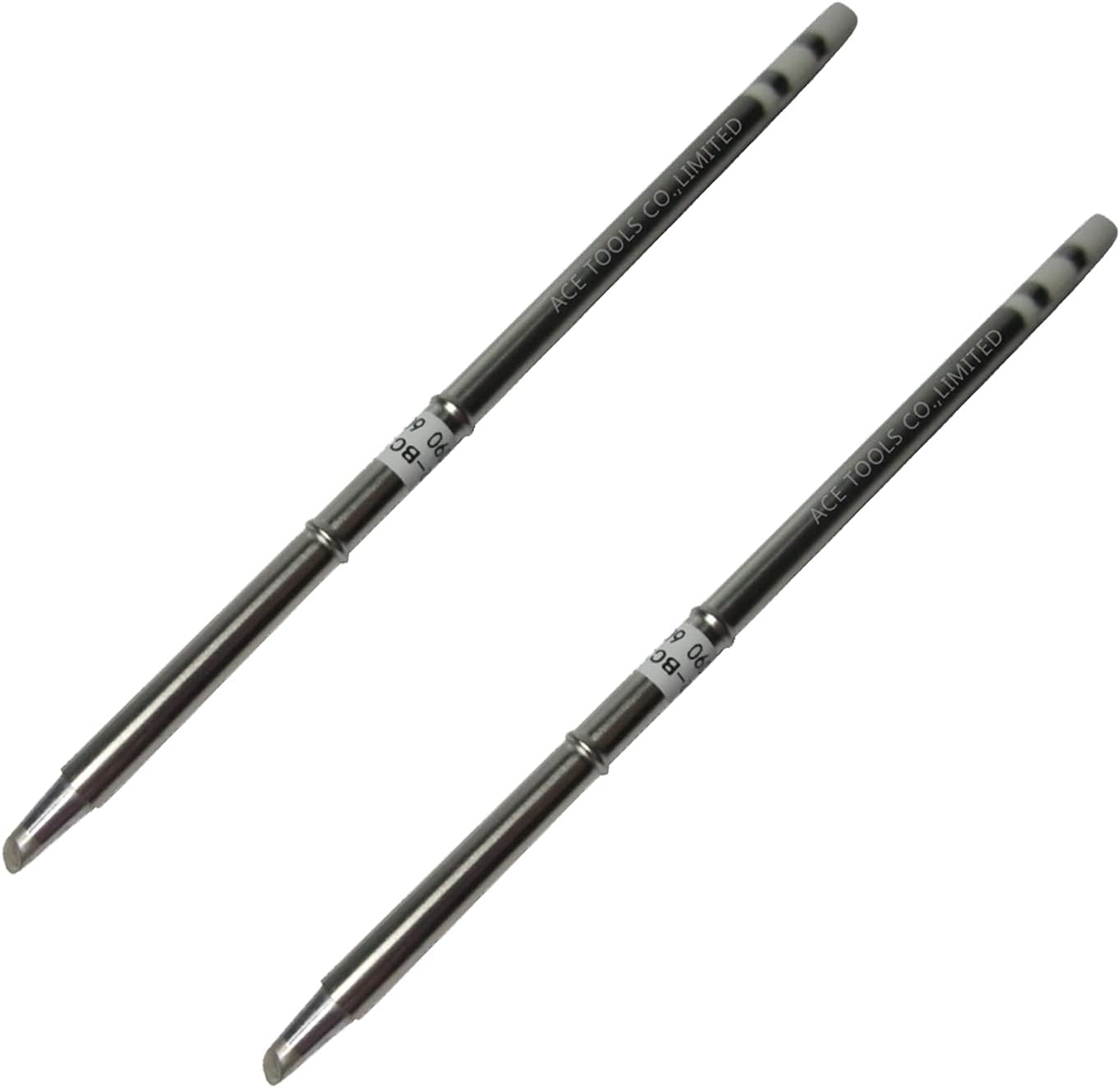 T15-BCF3 Bevel Single Flat 3.3mm Soldering Tip for FX-9501 FM-2028 FM-2027 FM-2021 FX-950 FX-951 FX-952 FM-202 FM-203 FM-204 FM-206 ACE Tips (10)