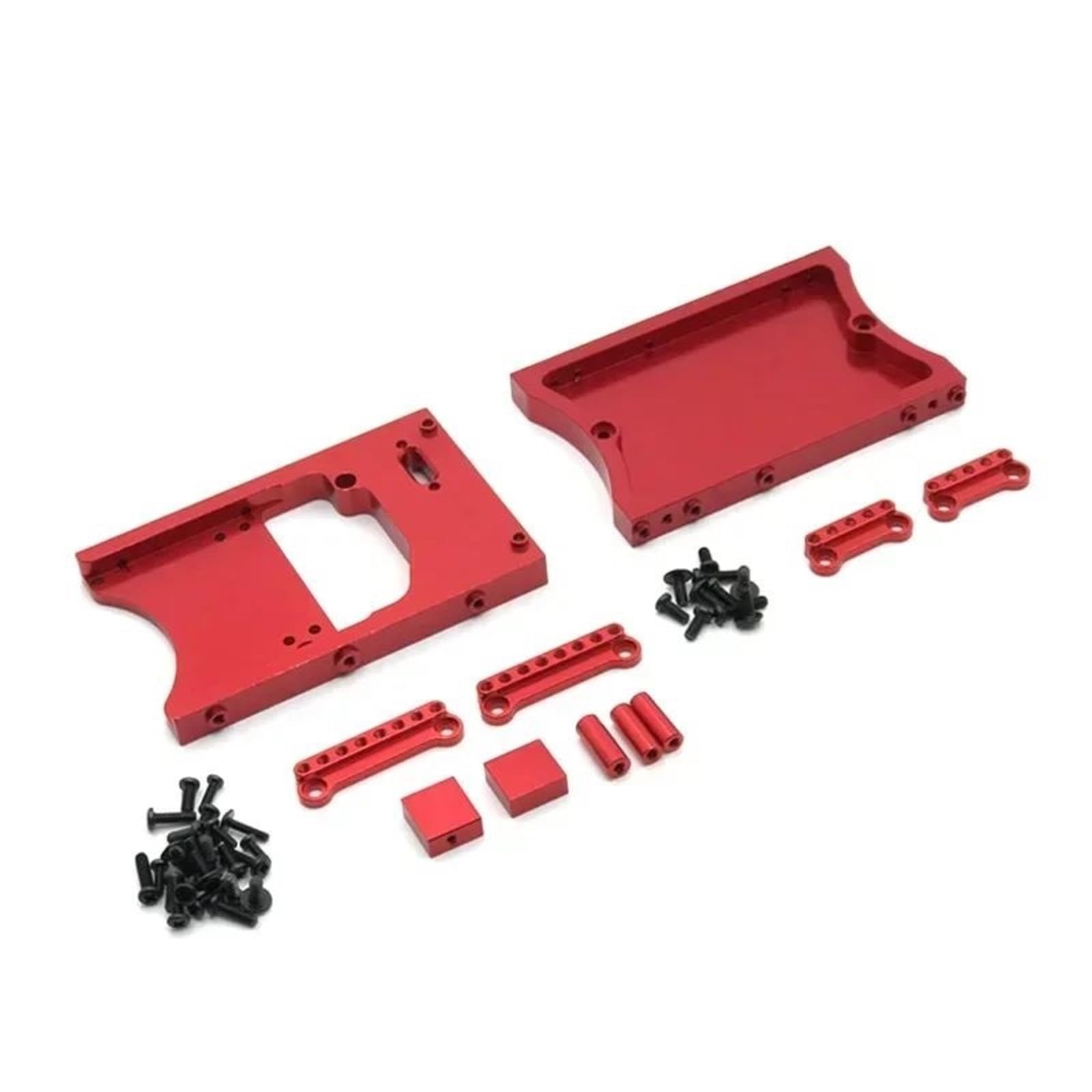 Soporte Montaje Servo Amortiguador Haz para Asiento Metal para Coche Trepador Control Remoto 1/12 Camión para Buggy RC Piezas Actualización Piezas