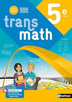 Paperback Transmath 5e - Manuel 2022 [French] Book
