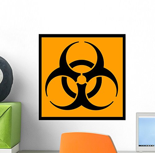 Chemical Signs Radio Active Wall Decal By Wallmonkeys Peel And Stick Graphic (12 In W X 12 In H) Wm153853 #TOP4