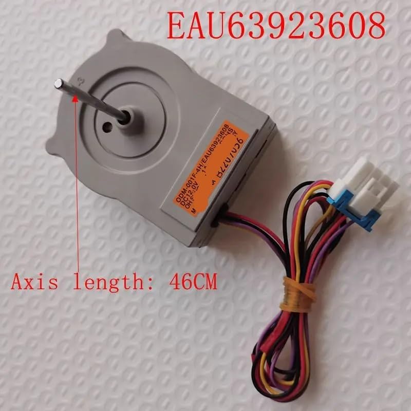 NURII Motor del refrigerador Ventilador del congelador de la Puerta opuesta ODM-001F-4H/EAU63923608 DC12V