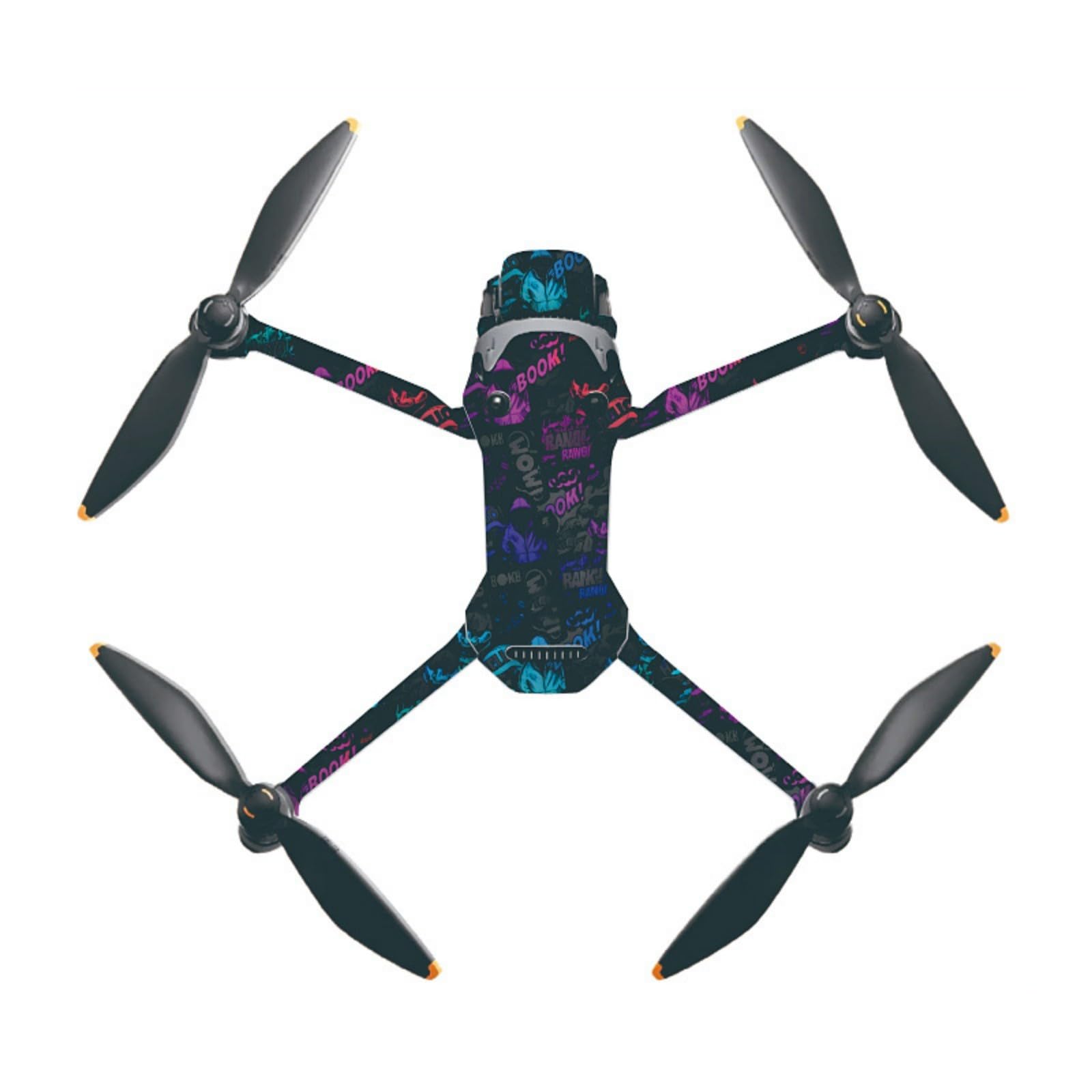 Autocollants amovibles pour grille d'aération de drone UAV S sans résidus