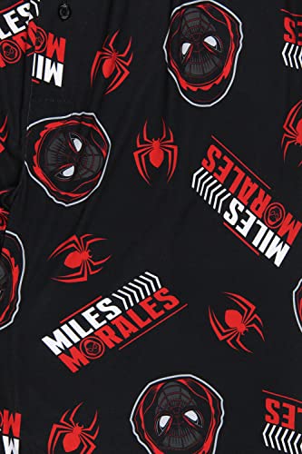 Marvel Spiderman Miles Morales Pajamas Men's Allover Pattern Adult Sleep Bottoms Pajama Pants2