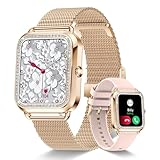 Montre de suivi d'activité précise et 110+ modes de sport : La montre de fitness suit avec précision les pas, les calories, la fréquence cardiaque, les phases de sommeil, la pression artérielle et l'oxygène. La montre intelligente prend en charge plus de 110+ modes sportifs : marche, course, vélo, natation, badminton, basket-ball, football, saut à la corde, pour vous donner une vision plus détaillée de vos activités tout au long de la journée.