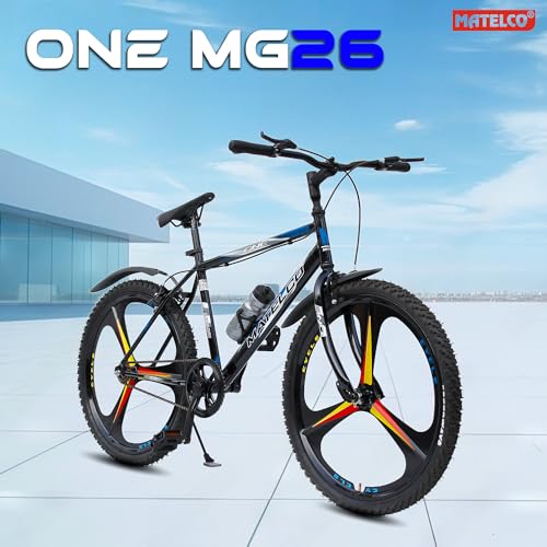 Image of MATELCO ONE MG26 MAGWHEEL 26 inch Mountain Cycle (Single Speed) (Blue)
