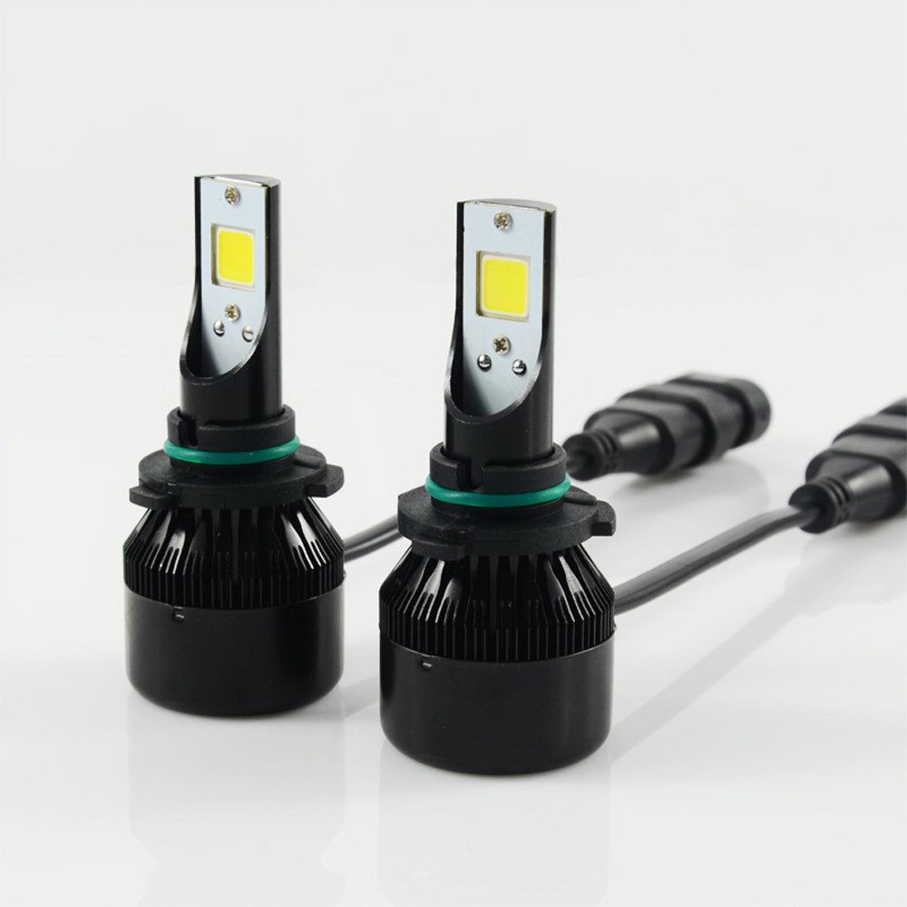 2 * 50 W 4400 lm każda żarówka 6000 K biała LED zestaw reflektorów samochodowych żarówki lampa H/L super jasna H7 Auto Reflektor LED