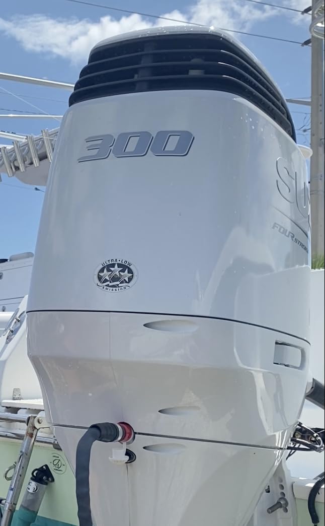 Kit de descarga de conexión rápida fuera de borda para motores de barco Mercury, Suzuki, Yamaha y Honda, adaptador de descarga marina con junta de carenado y conexión rápida material de nailon relleno