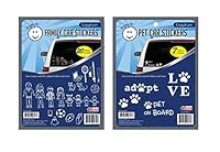 Algopix Similar Product 2 - Enjoy It Family Car Sticker 2Pack