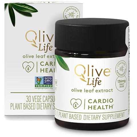 COMVITA Olive Leaf Extract Vegetable Capsules, Natural, high Strength oleuropein & polyphenols, 30 Count Cover