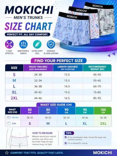 Image of Men's Printed Boxer Briefs | Comfortable Trunk-Style Innerwear with Elastic Waistband | Multicolor Pack of 3