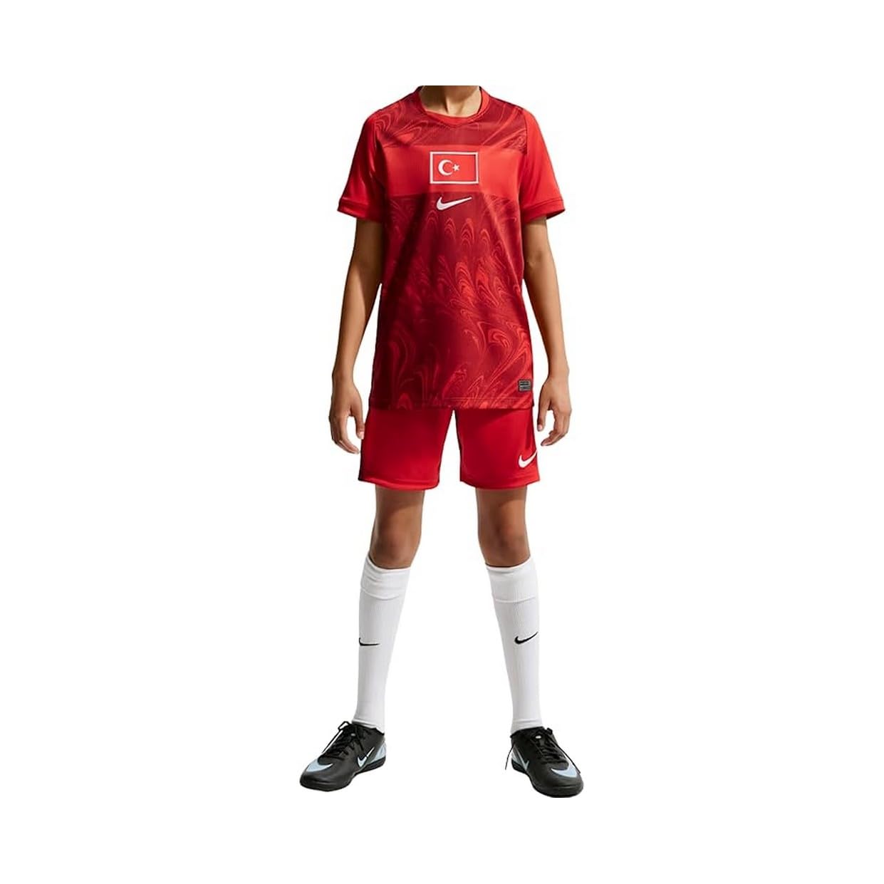 Nike Unisex Kinder Turkey National Team Dri-fit Stadium Home T-Shirt (1er Pack)