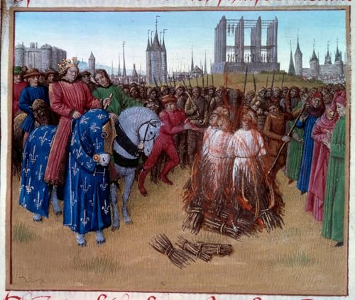 Cuadro decorativo de Jean Fouquet en formato de 60x90cm, una pintura al óleo clásica y fina