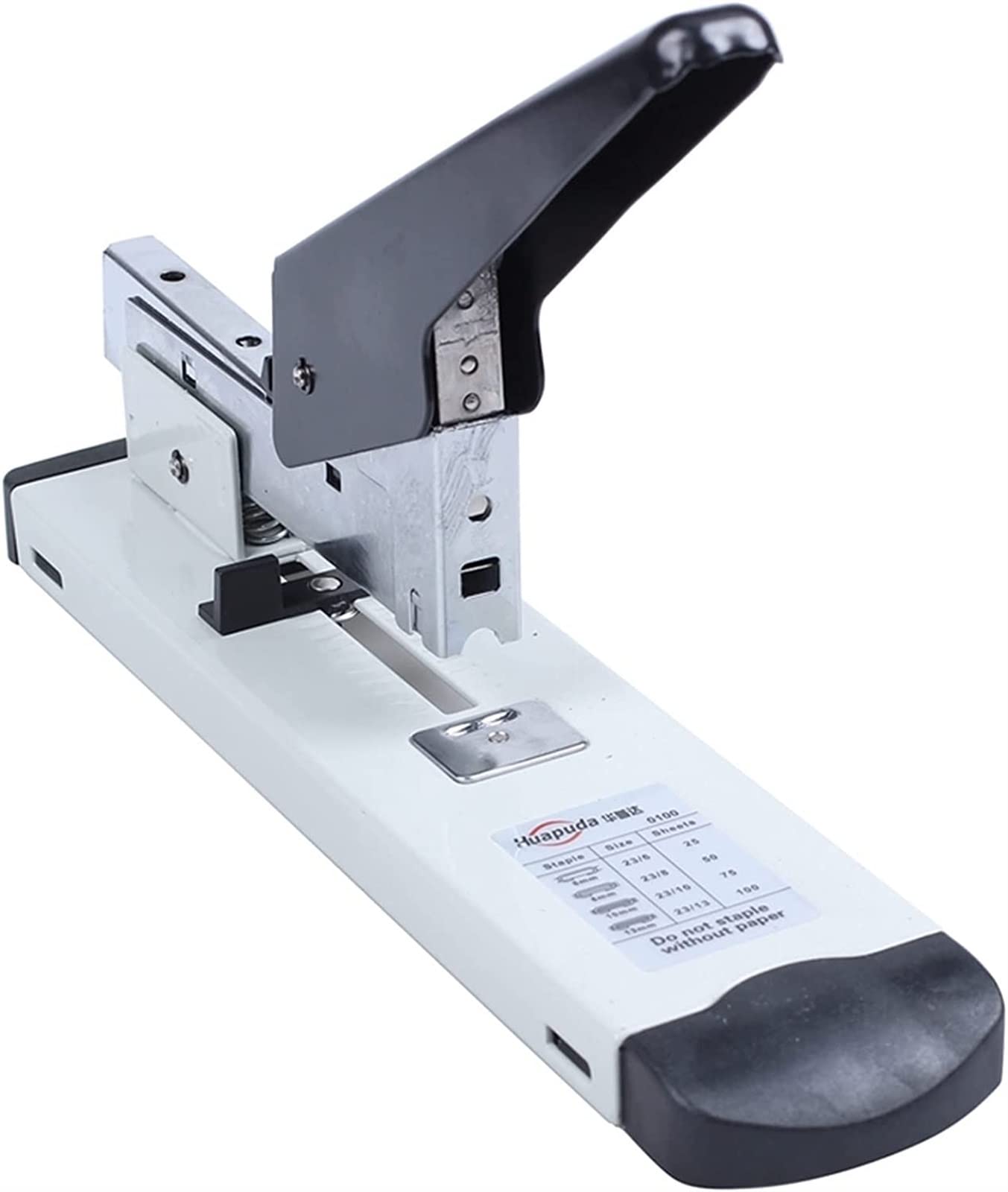 Cucitrice Cucitrice da scrivania, include graffette, rilegatura in metallo pesante da scrivania Capacità di 120 fogli Scrivania for utensili da ufficio Standard for la scuola dell'area di lavoro domes