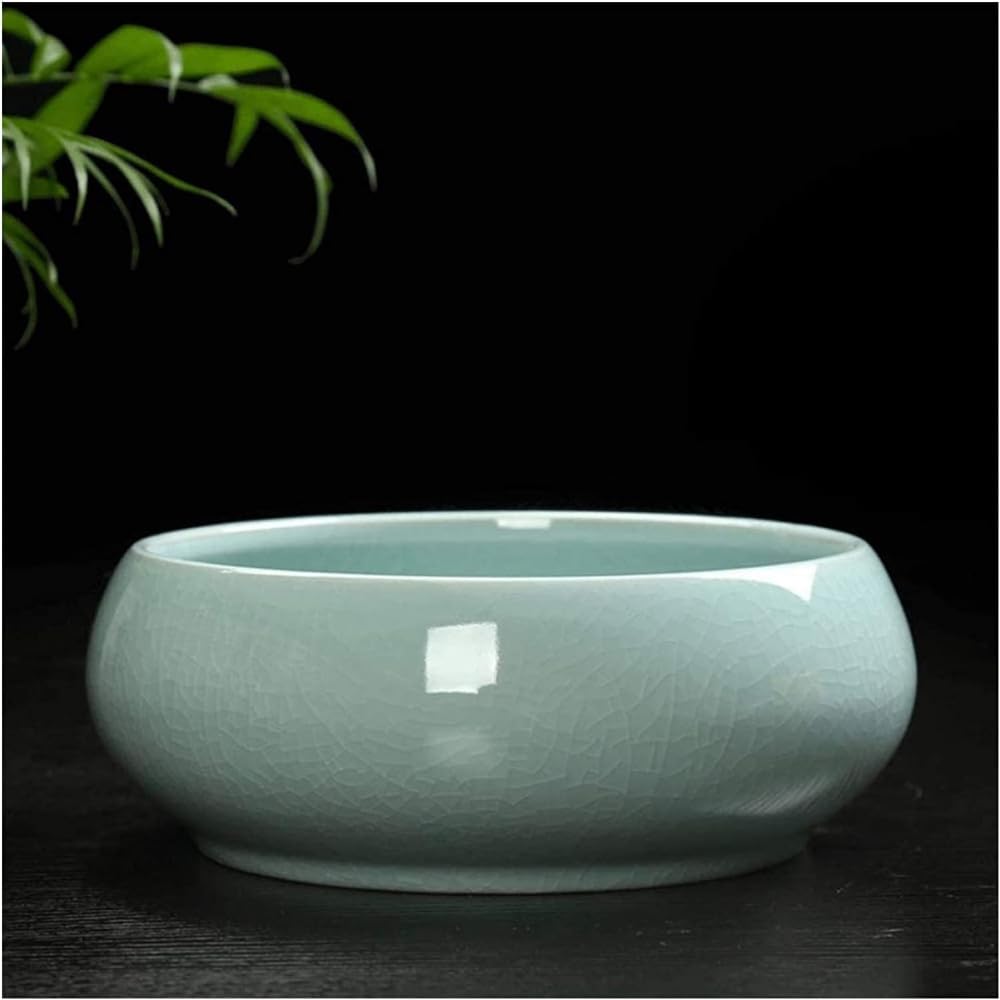 Wzór pęknięcia lodu Ceramiczna doniczka na sukulenty Doniczki ceramiczne doniczki ogrodowe Pojemniki na rośliny do wnętrz Kreatywne wodne Żonkile Miedziana trawa pienięd