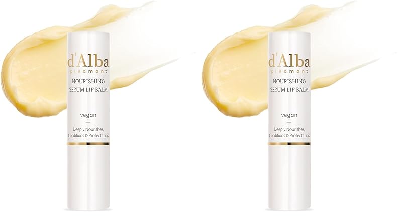 Bálsamo labial em sérum d'Alba Piedmont com trufa branca italiana, Pacote com 2