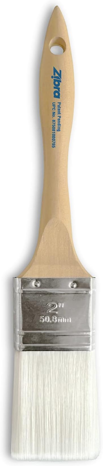 PB200LW 2 in Flat Paintbrush, White