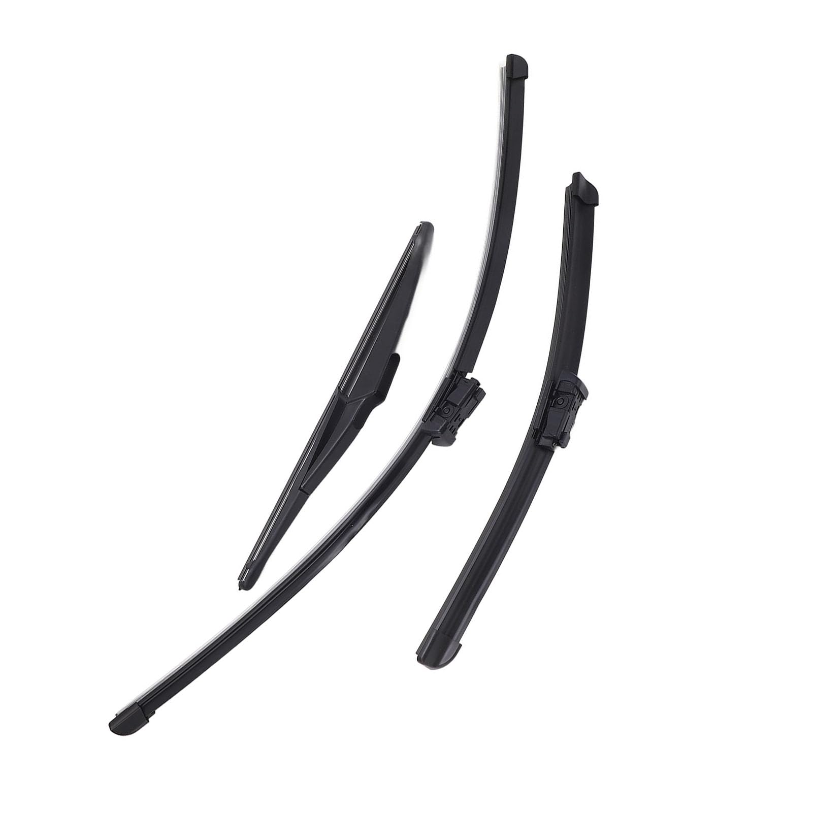 Sostituzione delle Spazzole dei Tergicristalli per Fia t 500 500C 500L 2009-2023, Set di Spazzole dei Tergicristalli Anteriori e Posteriori (confezione 3)
