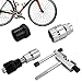GOLRISEN Fahrrad Reparatur Werkzeug Set Ketten Werkzeug Tretlagerwerkzeug Tretlager Reparatur Werkzeug Kurbelabzieher Fahrradkurbel Tretlager Kassette Entferner Fahrrad Kettennieter