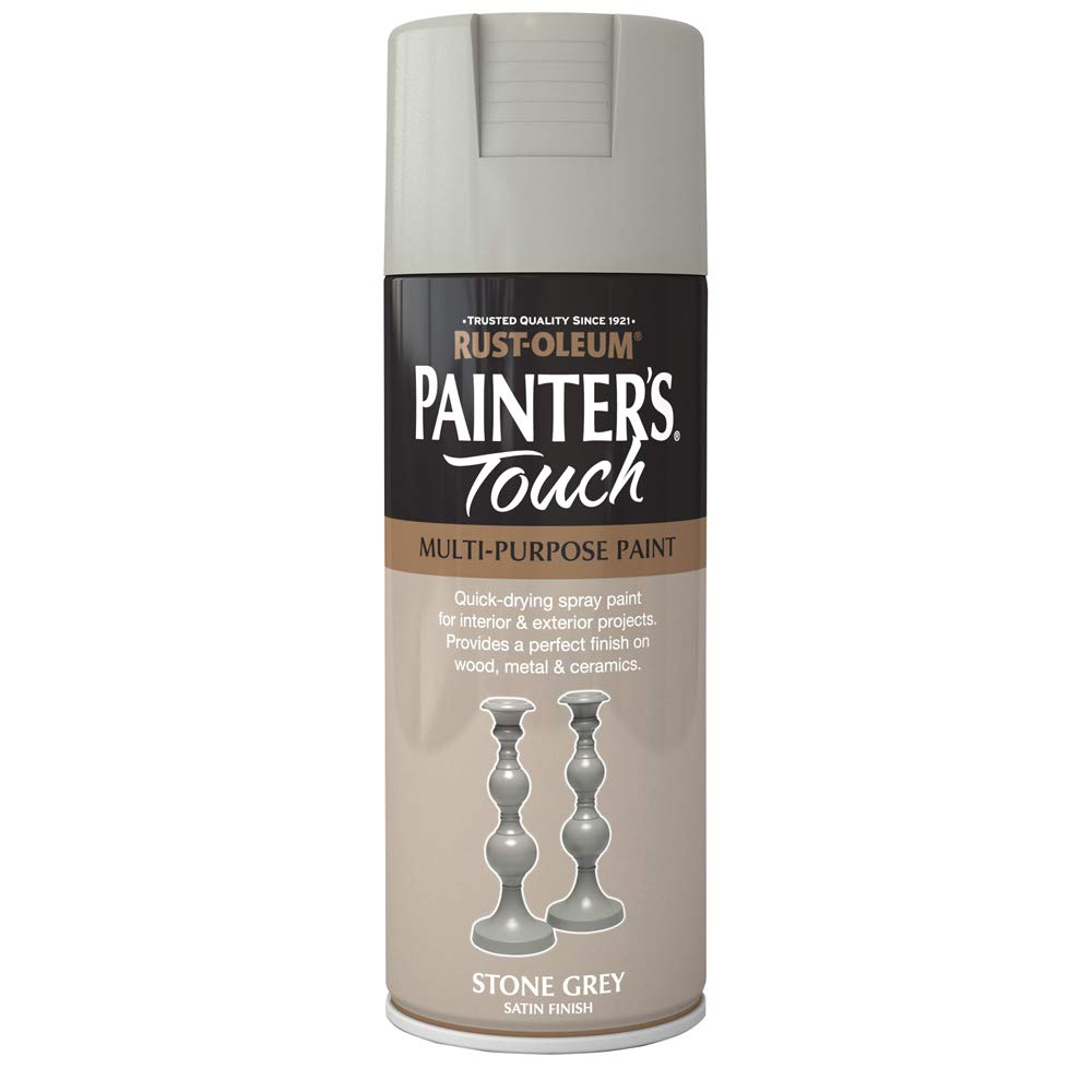 Rust-Oleum (Stone ) Spray Paint 400Ml Painter's Touch Grey