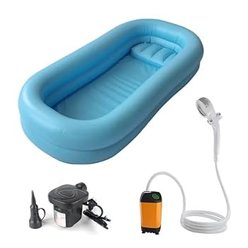 ベッドの上で安心入浴★寝たきりの方のための介護用バス シングルサイズ 寝たきり患者用快適バス（CONFORTBANHO） 水平ベッドタイプ - as