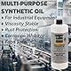 Ansxiy Super Lube 51004 Synthetisches Öl mit PTFE, hochviskos, 113 ml Flasche, transluzentes weiß